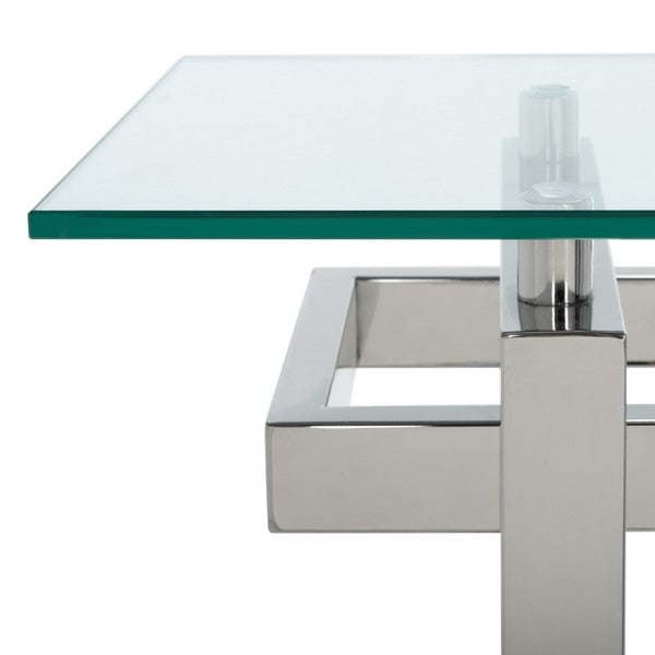 Safavieh Montrelle Acrylic Console Table - Silver | Console Tables | Modishstore - 5