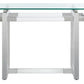 Safavieh Montrelle Acrylic Console Table - Silver | Console Tables | Modishstore - 2