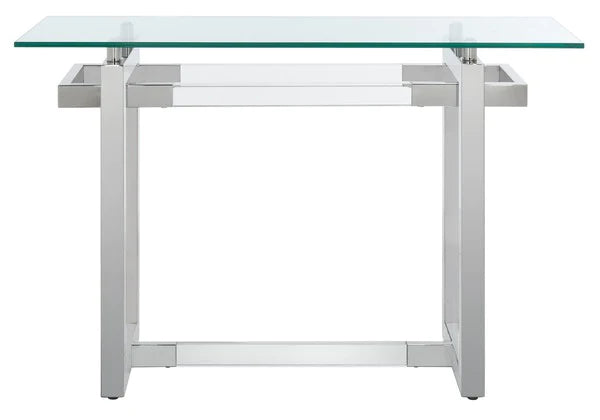 Safavieh Montrelle Acrylic Console Table - Silver | Console Tables | Modishstore - 2