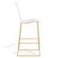 Safavieh Bryant Acrylic Barstool - Clear | Bar Stools | Modishstore - 4