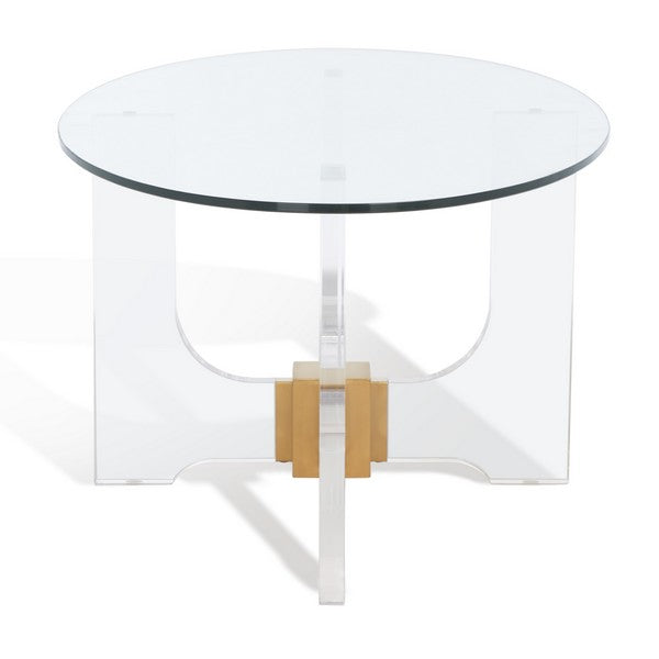 Safavieh Jasleen Acrylic Coffee Table - Clear | Coffee Tables | Modishstore - 4
