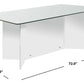 Safavieh Russell Acrylic Dining Table - Clear | Dining Tables | Modishstore - 6