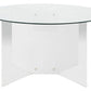 Safavieh Russell Acrylic Dining Table - Clear | Dining Tables | Modishstore - 2