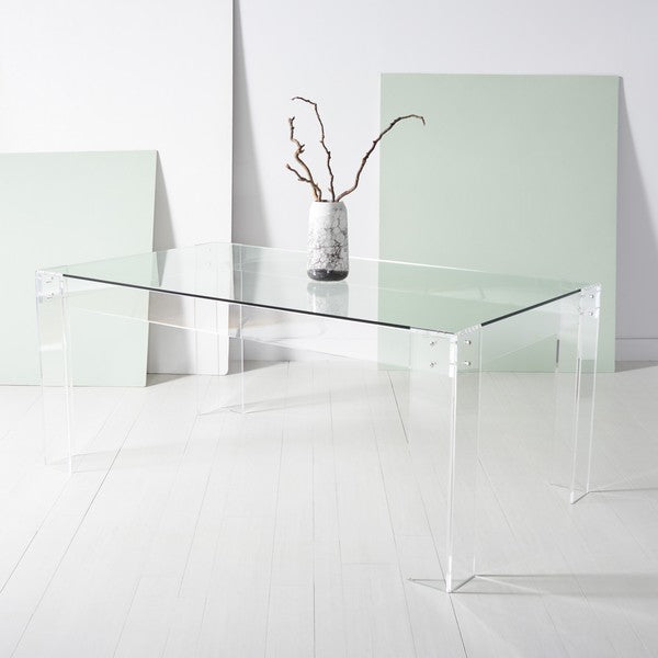 Safavieh Roxanne Acrylic Dining Table - Clear | Dining Tables | Modishstore - 5