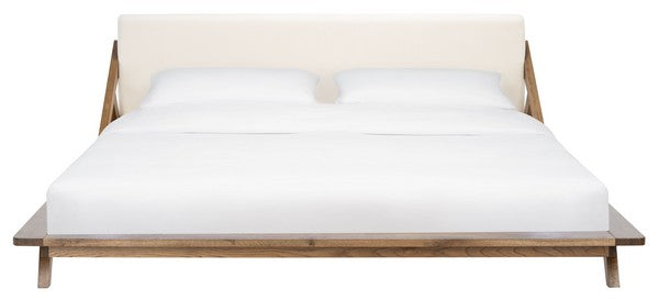 Safavieh Devyn Wood Platform Bed | Beds | Modishstore - 5