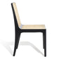 Safavieh Frank Rattan Dining Chair Set Of 2 - Black | Dining Chairs | Modishstore - 5