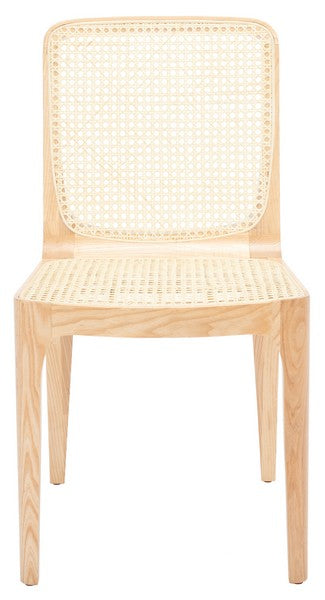 Safavieh Frank Rattan Dining Chair Set Of 2 - Natural | Dining Chairs | Modishstore - 2