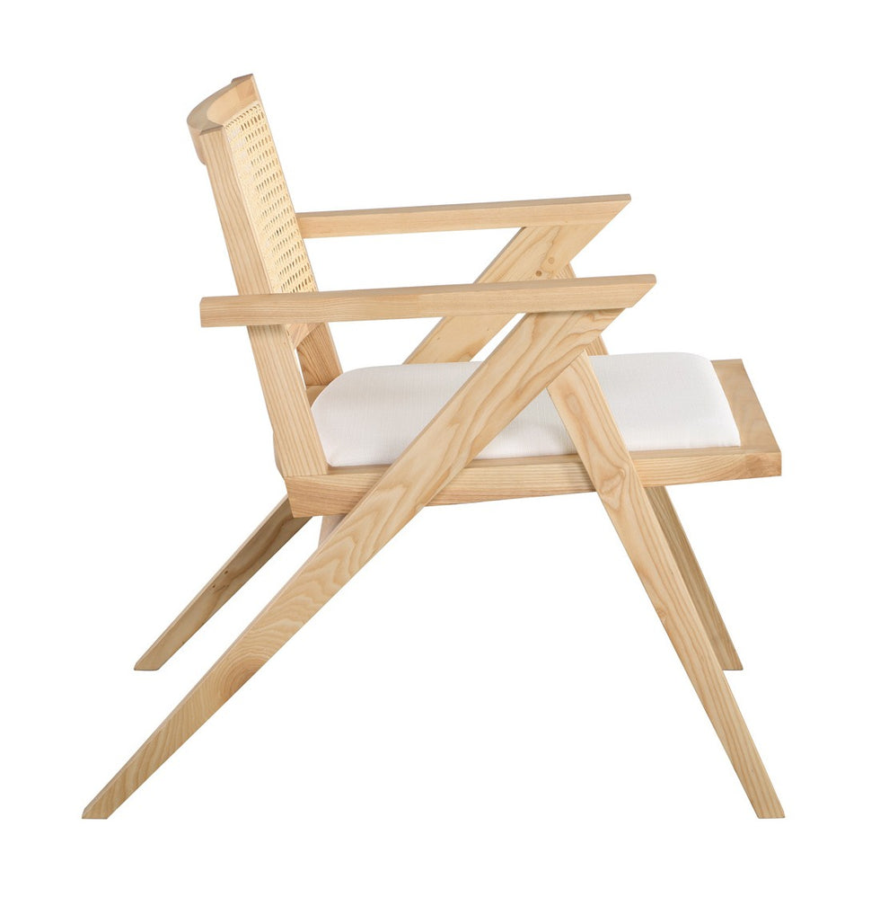 Safavieh Krystine Rattan Accent Chair - Natural | Accent Chairs | Modishstore - 2