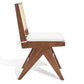 Safavieh Colette Rattan Dining Chair Set Of 2 - Walnut | Dining Chairs | Modishstore - 5