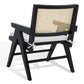 Safavieh Colette Rattan Accent Chair - Black | Accent Chairs | Modishstore - 5