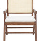 Safavieh Colette Rattan Accent Chair - Walnut | Accent Chairs | Modishstore - 2