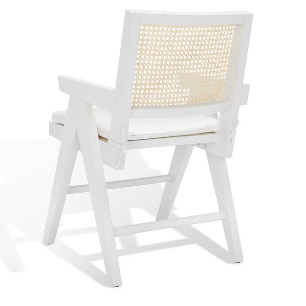 Safavieh Colette Rattan Armchair | Dining Chairs | Modishstore - 7