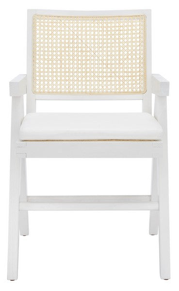 Safavieh Colette Rattan Armchair | Dining Chairs | Modishstore - 10