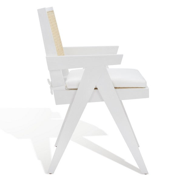 Safavieh Colette Rattan Armchair | Dining Chairs | Modishstore - 8
