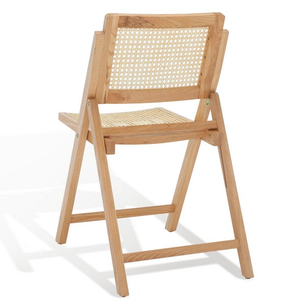 Safavieh Desiree Cane Folding Dining Ch Set Of 2 - Natural | Dining Chairs | Modishstore - 4