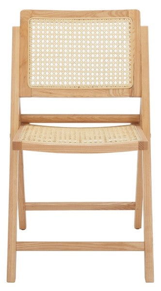 Safavieh Desiree Cane Folding Dining Ch Set Of 2 - Natural | Dining Chairs | Modishstore - 2