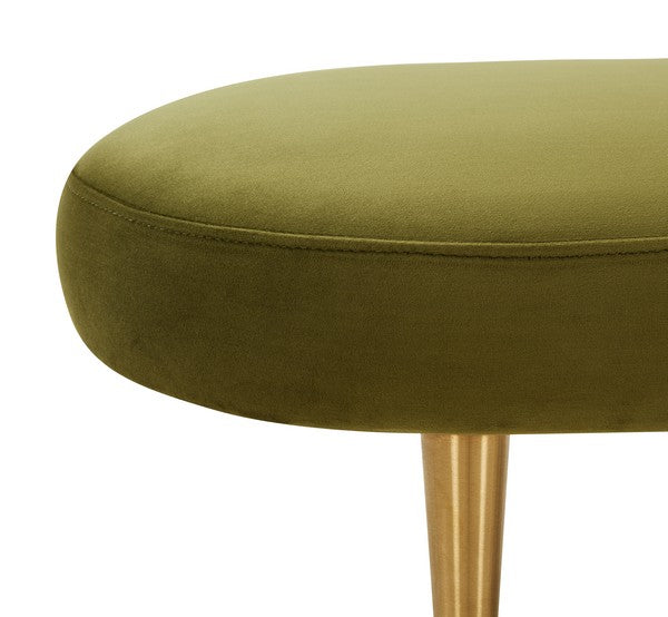 Safavieh Corinne Oval Bench - Olive | Benches | Modishstore - 5