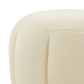 Safavieh Maxine Channel Tufted Otttoman - Creme | Ottomans | Modishstore - 4