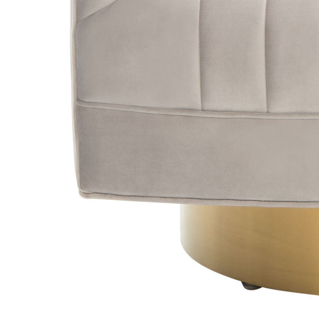 Safavieh Josephine Swivel Barrel Chair | Accent Chairs | Modishstore - 10