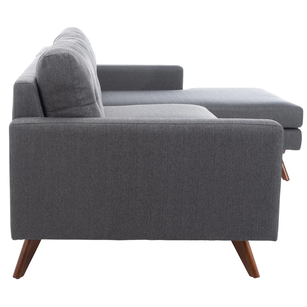 Safavieh Gneiss Modern Sectional Sofa - Slate | Sectional | Modishstore - 7