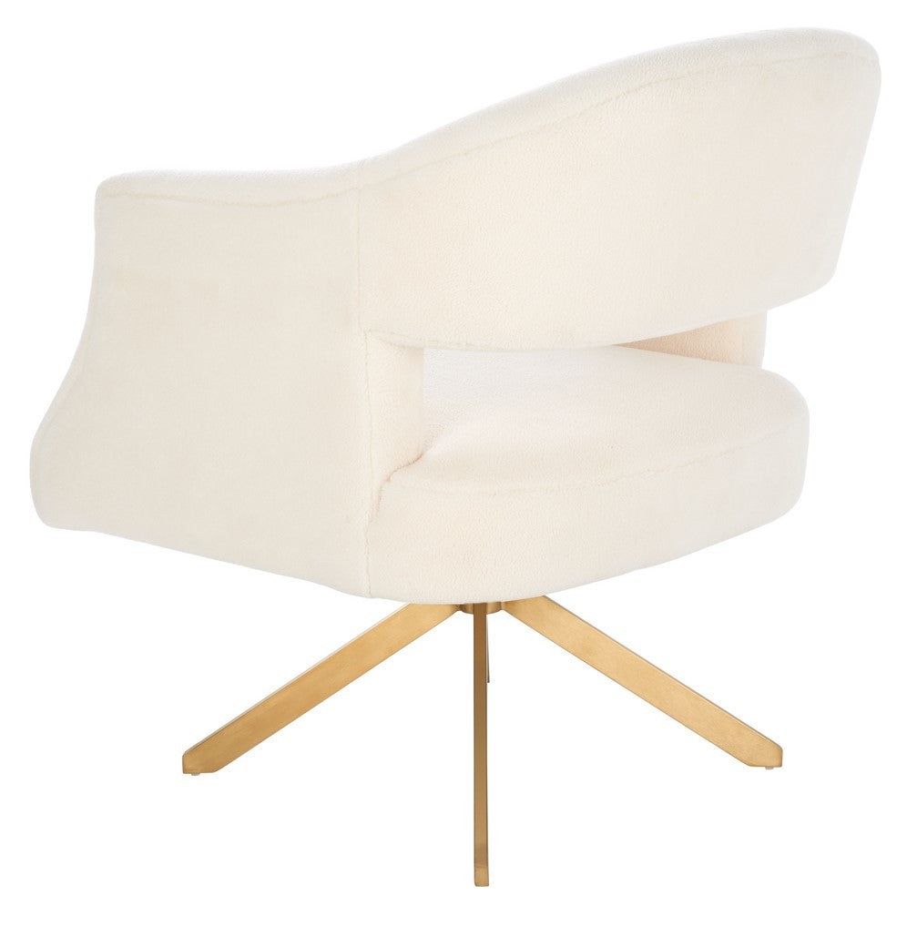 Safavieh Quartz Swivel Accent Chair | Accent Chairs | Modishstore - 13