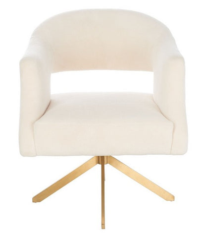 Safavieh Quartz Swivel Accent Chair | Accent Chairs | Modishstore - 12