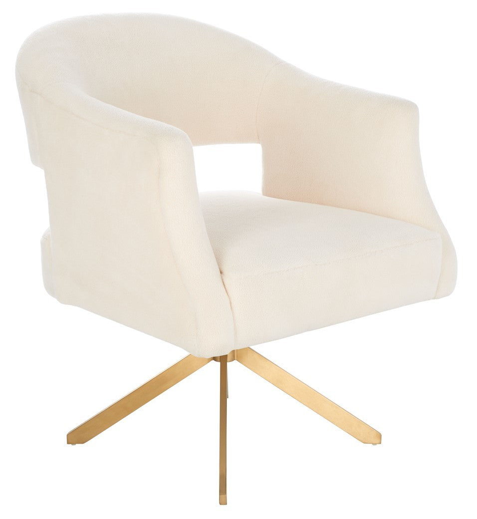 Safavieh Quartz Swivel Accent Chair | Accent Chairs | Modishstore - 14
