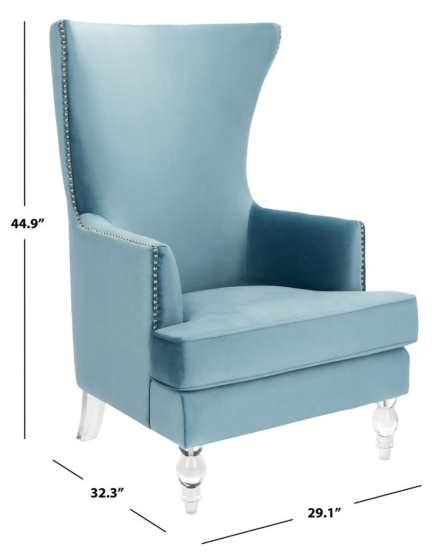 Safavieh Geode Modern Wingback Chair | Accent Chairs | Modishstore - 8