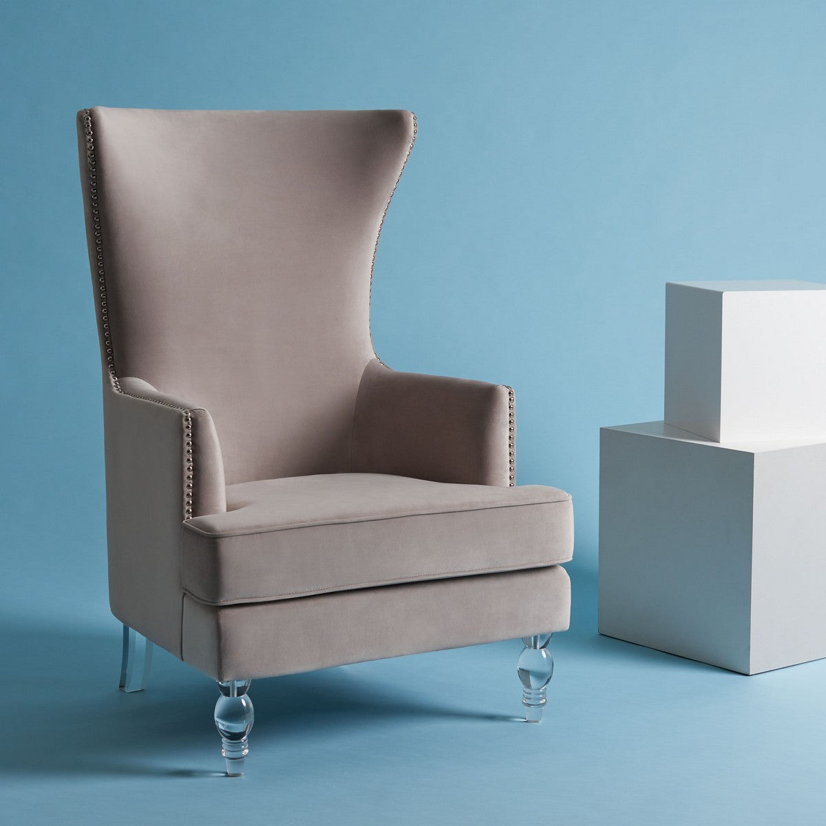Safavieh Geode Modern Wingback Chair | Accent Chairs | Modishstore - 11