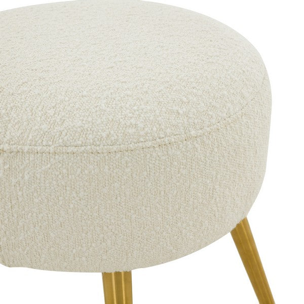 Safavieh Anna Ottoman - Ivory | Ottomans | Modishstore - 4