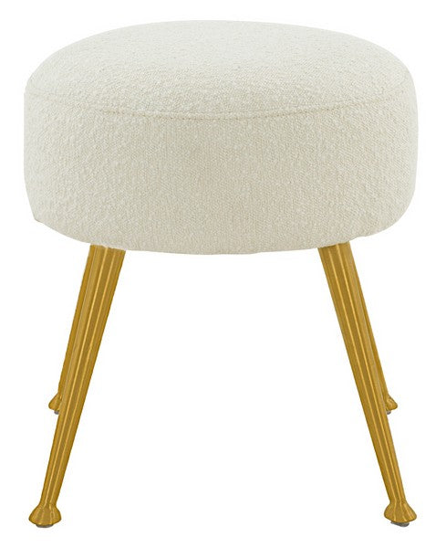 Safavieh Anna Ottoman - Ivory | Ottomans | Modishstore - 2