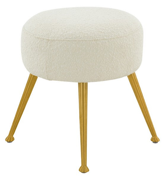 Safavieh Anna Ottoman - Ivory | Ottomans | Modishstore - 5