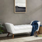 Safavieh Damian Tufted Bench - White | Benches | Modishstore