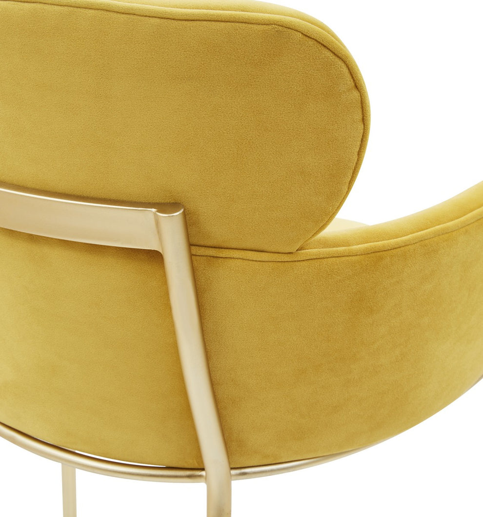 Safavieh Charlize Velvet Counter Stool | Bar Stools | Modishstore - 12
