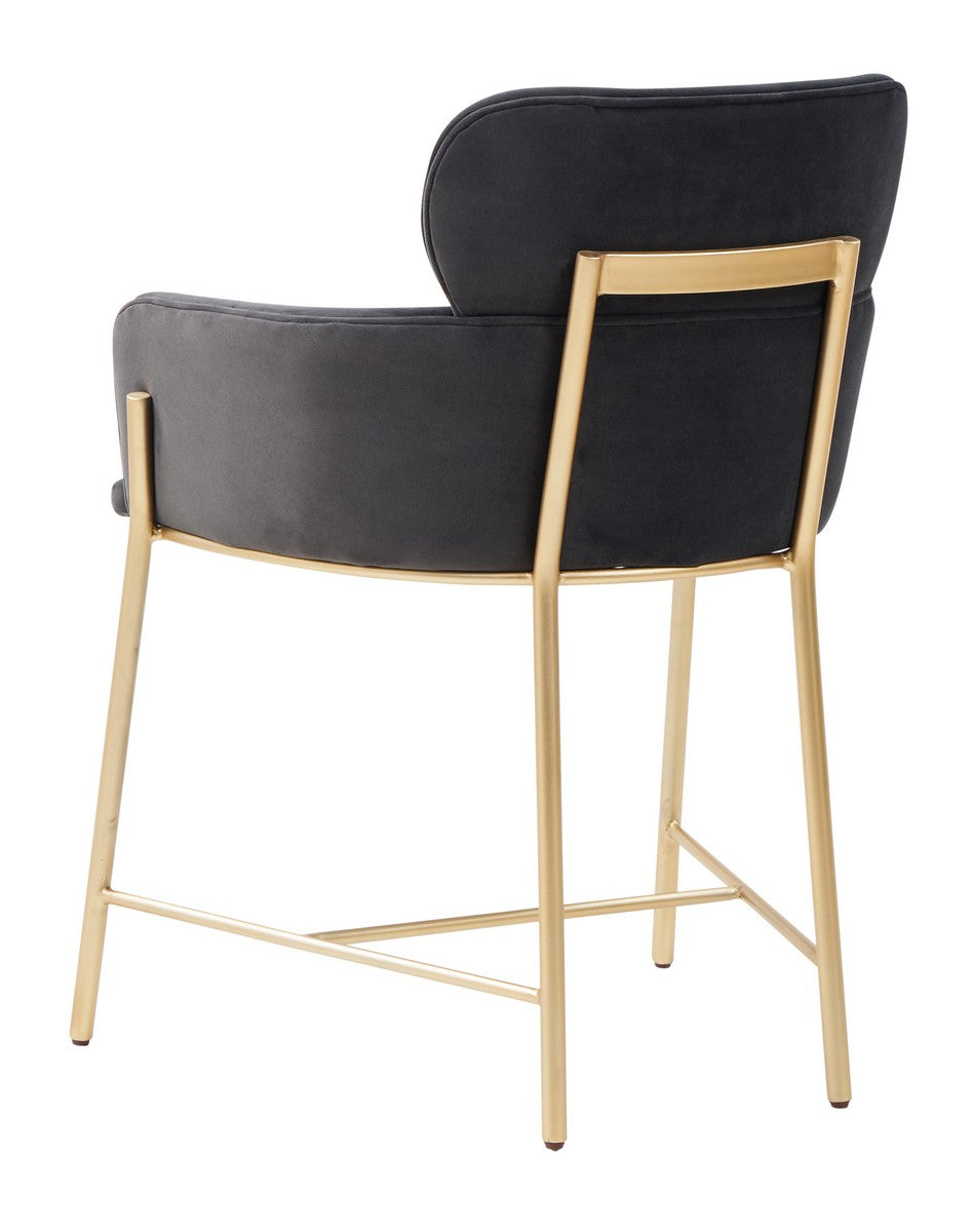Safavieh Charlize Velvet Dining Chair | Dining Chairs | Modishstore - 8