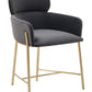Safavieh Charlize Velvet Dining Chair | Dining Chairs | Modishstore - 9