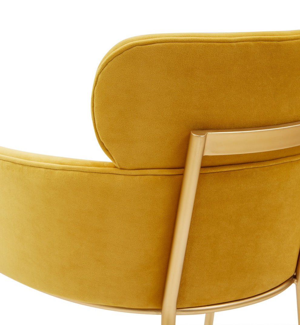 Safavieh Charlize Velvet Dining Chair | Dining Chairs | Modishstore - 12