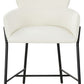 Safavieh Charlize Velvet Dining Chair - Ivory | Dining Chairs | Modishstore - 2