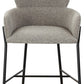 Safavieh Charlize Velvet Dining Chair - Light Gray | Dining Chairs | Modishstore - 2