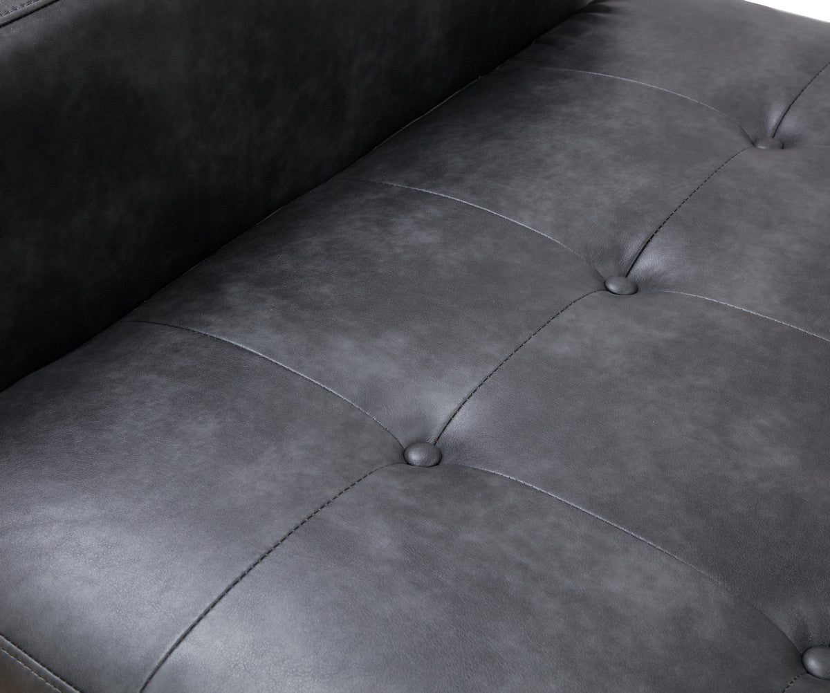 Safavieh Francine Upholstered Bench - Gray | Benches | Modishstore - 5