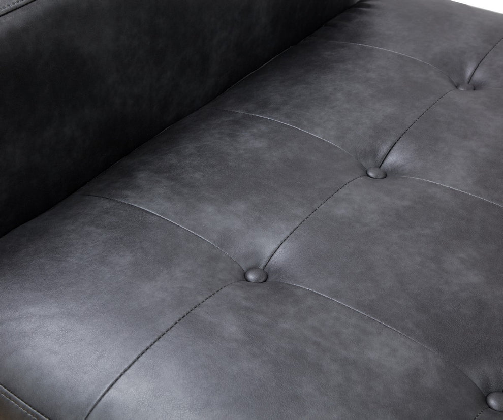 Safavieh Francine Upholstered Bench - Gray | Benches | Modishstore - 5