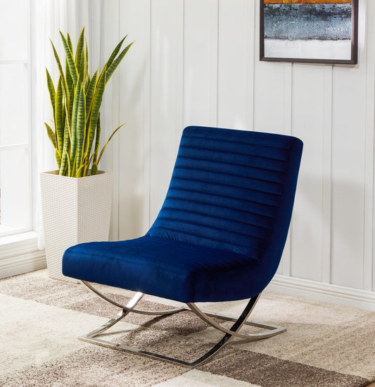 Safavieh Ramsay Tufted Velvet Chair | Accent Chairs | Modishstore