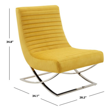 Safavieh Ramsay Tufted Velvet Chair | Accent Chairs | Modishstore - 15