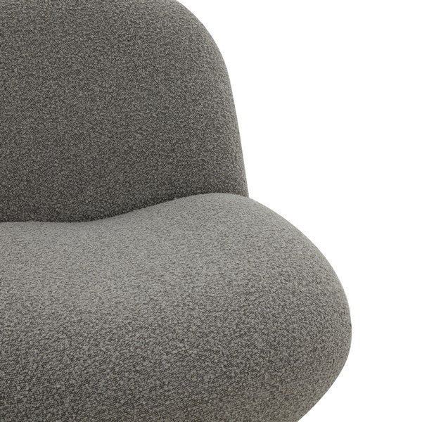 Safavieh Stevie Boucle Accent Chair - Light Gray | Accent Chairs | Modishstore - 4