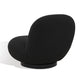 Safavieh Stevie Boucle Accent Chair - Black | Accent Chairs | Modishstore - 4
