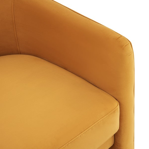 Safavieh Londyn Accent Chair - Pumpkin | Accent Chairs | Modishstore - 3