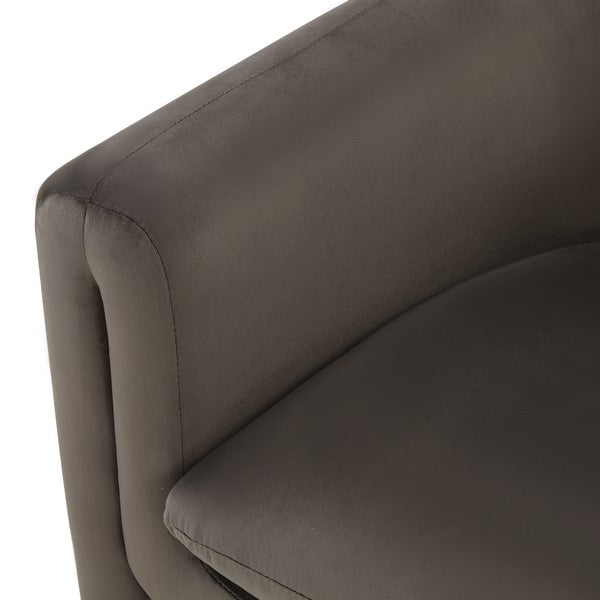 Safavieh Laylette Accent Chair - Dark Gray | Accent Chairs | Modishstore - 4