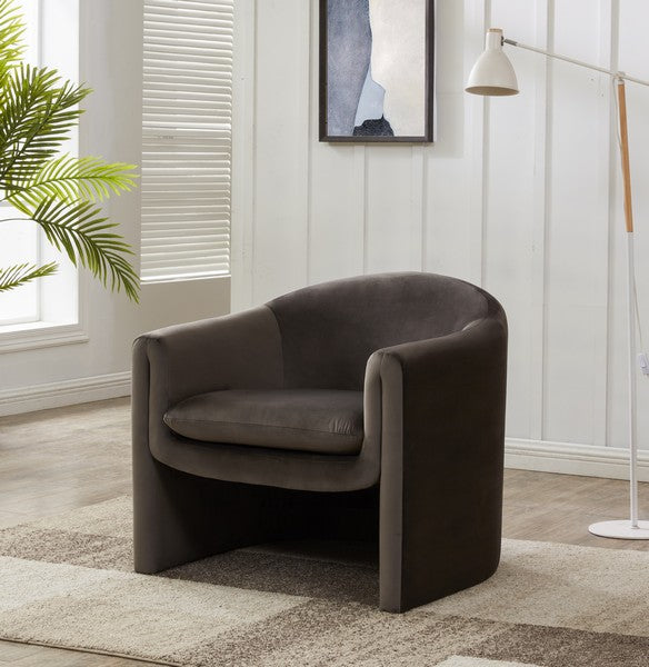 Safavieh Laylette Accent Chair - Dark Gray | Accent Chairs | Modishstore