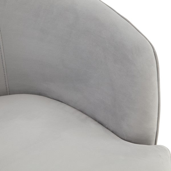 Safavieh Annalee Swivel Accent Chair - Light Gray | Accent Chairs | Modishstore - 4