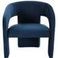 Safavieh Roseanna Modern Accent Chair - Navy | Accent Chairs | Modishstore - 2
